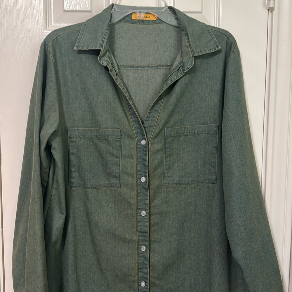 Francis Cabrel Long Denim Jacket or Dress
